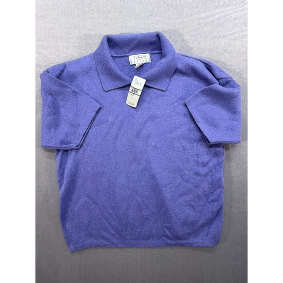 Talbots Sweaters - NWT Talbots Petites Women 100% Cotton Sweater Blue Made in USA Size Petite